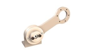 Brazo Soporte Articulado DAAF 60120. | Encosolution Brazo soporte articulado con resorte DAAF 60120 para encoder de 36mm.