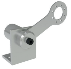 Brazo soporte articulado con resorte DAAF 3666 26 montaje industrial