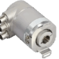 Encoder absoluto multiturn Posital IXARC con interfaz EtherNet/IP y eje hueco ciego de 15 mm.